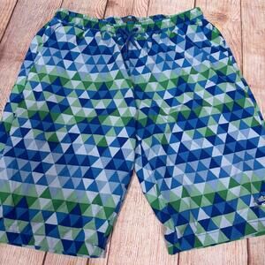 Eddie Bauer Boys  XL (18/20) Geometric Pattern Swim Shorts